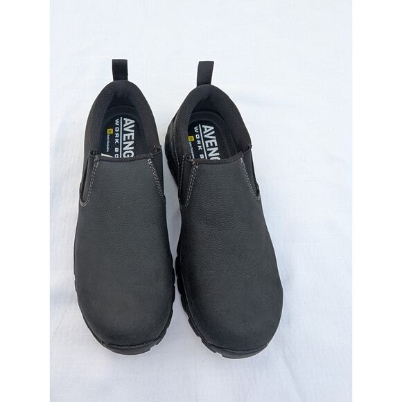 Avenger Women's Flight Slip-On Composite Toe ESD Work Shoe Sz 9.5 Black - A7046 - Picture 3 of 8